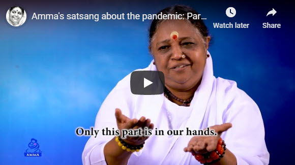 Face the hardest situations of life with a smile - Amma's Message on CV, Part 2